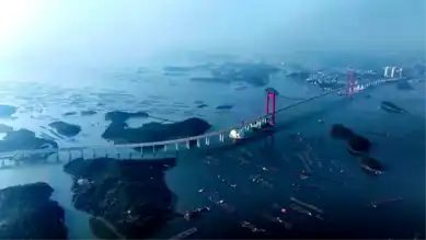 Longmen Köprüsü: Qinzhou-Fangchenggang Seyahat Süresi 25 Dakikaya İndi!